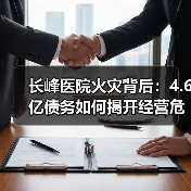 长峰医院火灾背后:4.6亿债务如何揭开经营危机?(图4) 长峰医院火灾背后:4.6亿债务如何揭开经营危机?(图4)