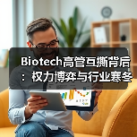 Biotech高管互撕背后：权力博弈与行业寒冬的双重冲击（图1）
