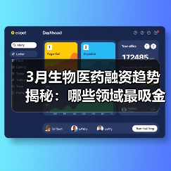 3月生物医药融资趋势揭秘:哪些领域最吸金?(图1) 3月生物医药融资趋势揭秘:哪些领域最吸金?(图1)