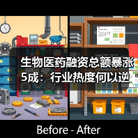 生物医药融资总额暴涨5成：行业热度何以逆势攀升？（图2）