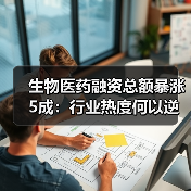 生物医药融资总额暴涨5成：行业热度何以逆势攀升？（图3）