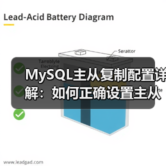 MySQL主从复制配置详解:如何正确设置主从服务器?(图4) MySQL主从复制配置详解:如何正确设置主从服务器?(图4)