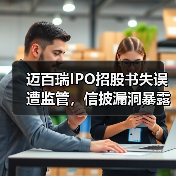 迈百瑞IPO招股书失误遭监管,信披漏洞暴露(图2) 迈百瑞IPO招股书失误遭监管,信披漏洞暴露(图2)