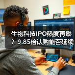 生物科技IPO热度再燃？9.85倍认购能否延续打新行情？（图1）
