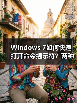 Windows 7如何快速打开命令提示符？两种方法详解（图1）