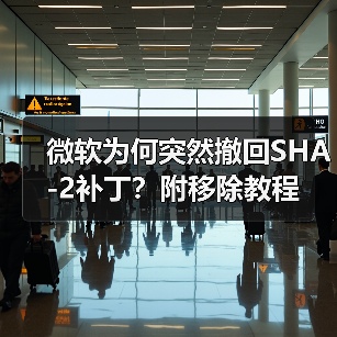 微软为何突然撤回SHA-2补丁?附移除教程(图3) 微软为何突然撤回SHA-2补丁?附移除教程(图3)