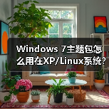 Windows 7主题包怎么用在XP/Linux系统？（图1）