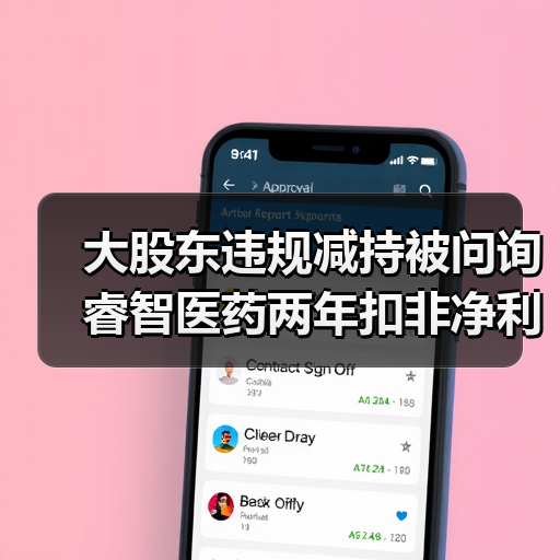 大股东违规减持被问询 睿智医药两年扣非净利亏超10亿?(图2) 大股东违规减持被问询 睿智医药两年扣非净利亏超10亿?(图2)