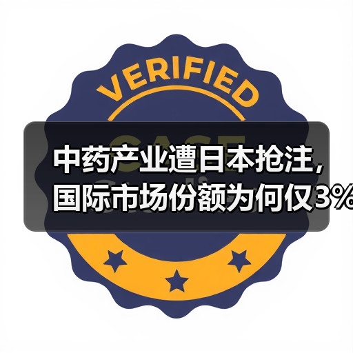 中药产业遭日本抢注,国际市场份额为何仅3%?(图4) 中药产业遭日本抢注,国际市场份额为何仅3%?(图4)