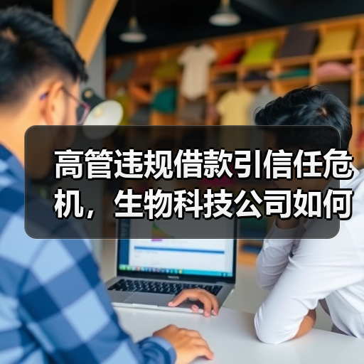高管违规借款引信任危机，生物科技公司如何破局？（图2）