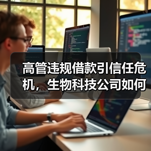 高管违规借款引信任危机，生物科技公司如何破局？（图1）