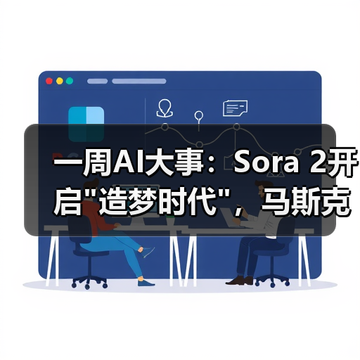 一周AI大事:Sora 2开启 一周AI大事:Sora 2开启