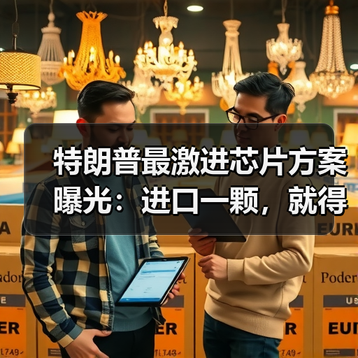 特朗普最激进芯片方案曝光：进口一颗，就得在美（图1）