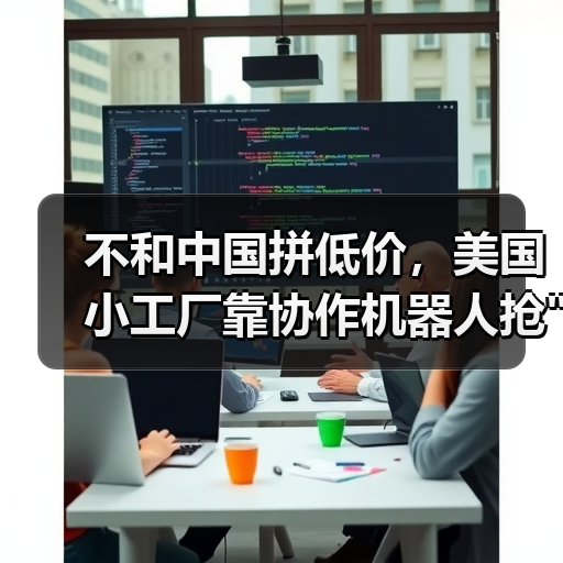 不和中国拼低价,美国小工厂靠协作机器人抢 不和中国拼低价,美国小工厂靠协作机器人抢
