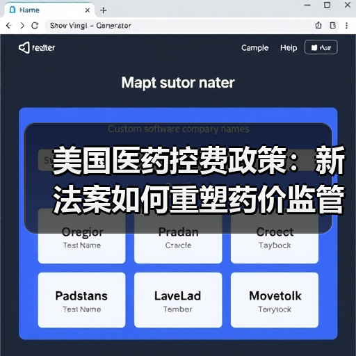 美国医药控费政策:新法案如何重塑药价监管?(图1) 美国医药控费政策:新法案如何重塑药价监管?(图1)