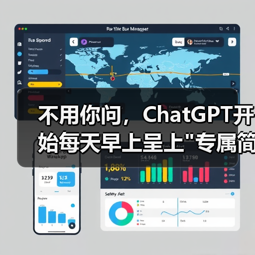 不用你问,ChatGPT开始每天早上呈上 不用你问,ChatGPT开始每天早上呈上