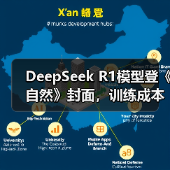 DeepSeek R1模型登《自然》封面，训练成本仅29.4万美元引热议（图1）