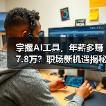 掌握AI工具，年薪多赚7.8万？职场新机遇揭秘（图3）