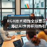 RGB技术领跑全球显示，海信AI世界杯预热引爆CES（图1）