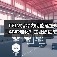 TRIM指令为何能延缓NAND老化？工业级固态硬盘性能优化全解析（图1）