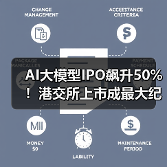 AI大模型IPO飙升50%!港交所上市成最大纪录(图2) AI大模型IPO飙升50%!港交所上市成最大纪录(图2)