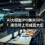 AI大模型IPO飙升50%!港交所上市成最大纪录(图4) AI大模型IPO飙升50%!港交所上市成最大纪录(图4)