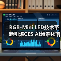 RGB-Mini LED技术革新引爆CES AI场景化落地新趋势(图2) RGB-Mini LED技术革新引爆CES AI场景化落地新趋势(图2)