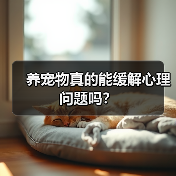 养宠物真的能缓解心理问题吗?(图1) 养宠物真的能缓解心理问题吗?(图1)